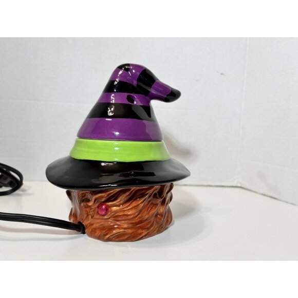 Yankee Candle Halloween Witch Wax Tart Warmer "ELECTRIC WITCH" New Tested - Picture 5 of 5